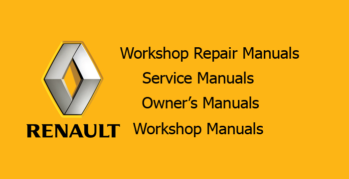 Renault Workshop Repair Owner's Manuals