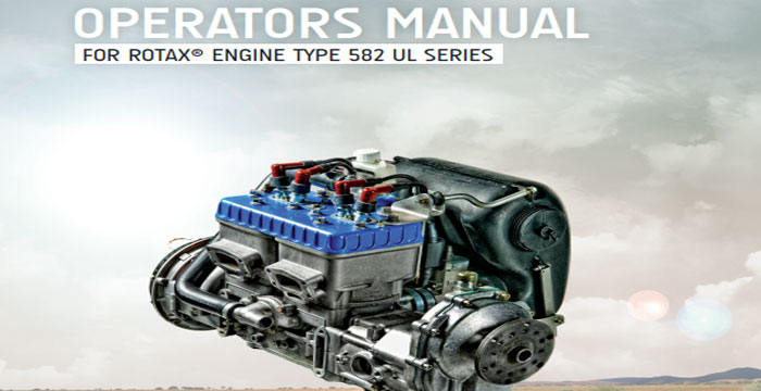 Operators Manual ROTAX Engine type 582 UL Series