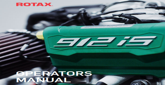 Operators Manual ROTAX Engine Type 912 i Series