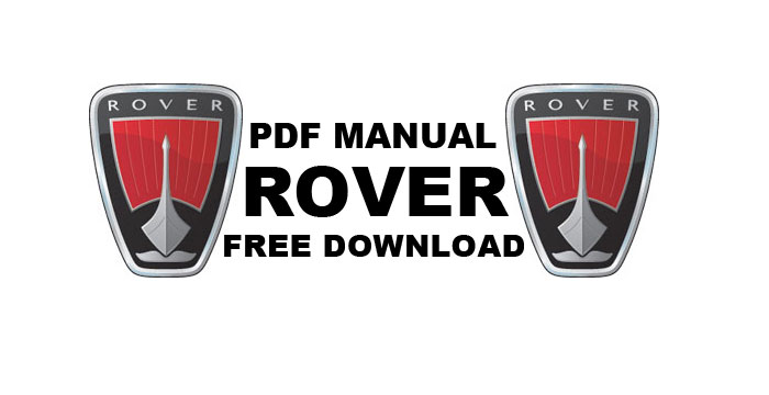 Rover Manuals PDF Free Download