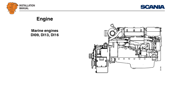 Scania DI13 Engine Installation Manual