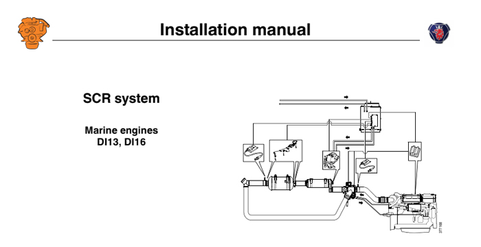 Scania DI13 - SCR system - Installation Manual