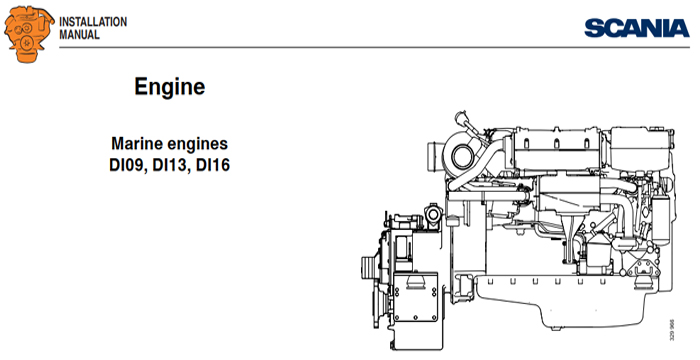 Scania DI16 Engine Installation Manual PDF