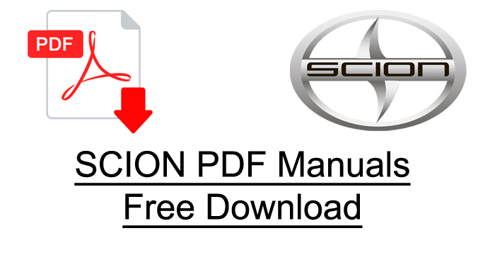 All Scion Manuals PDF