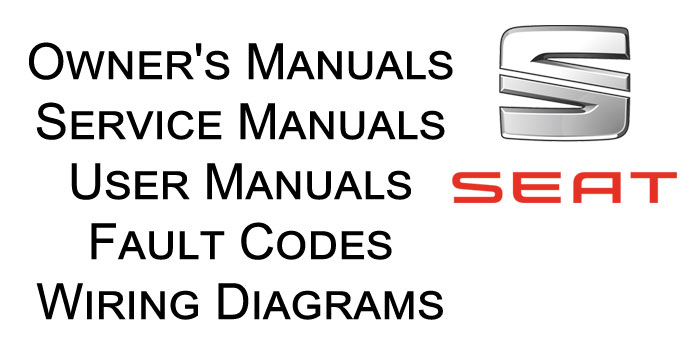 Seat PDF Manual. Owner's, User and Service Manuals