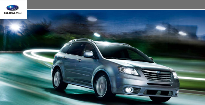 Subaru Tribeca Owner’s Service Manuals