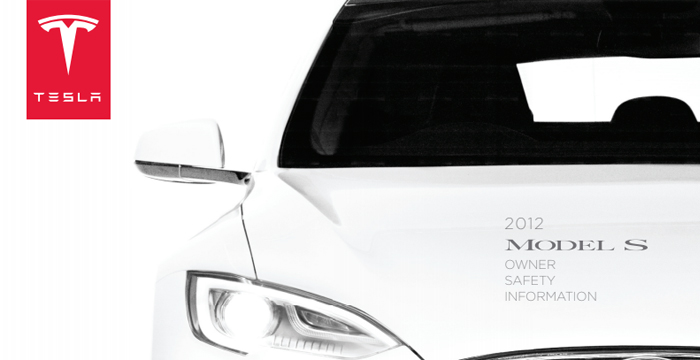 2012 Tesla Model S Owner's Manual