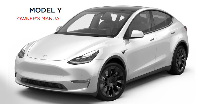 Tesla MODEL Y OWNER'S MANUAL