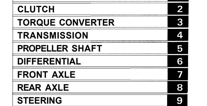 Toyota Forklift 6FG/6FD10-30 Service Manual