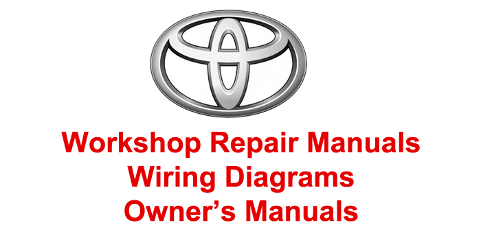 Toyota PDF Manuals and Wiring Diagrams