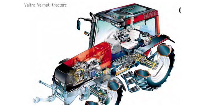 Valtra Valmet 8050 Tractor Workshop Manual