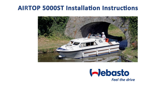 Webasto AIRTOP 3500-5000 Installation Instructions