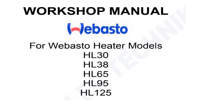 Webasto Heater HL125 Service Manual