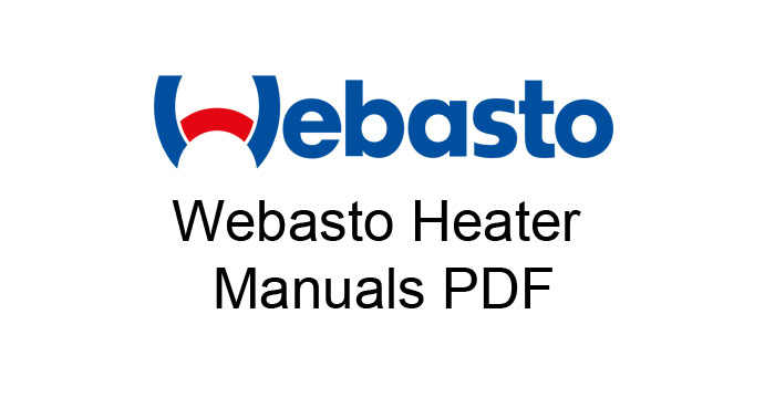 Webasto Heater Manuals PDF