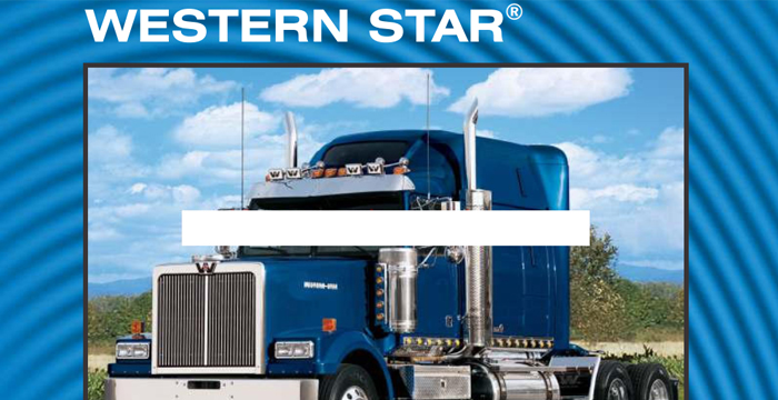 Western Star Driver's Manual PDF