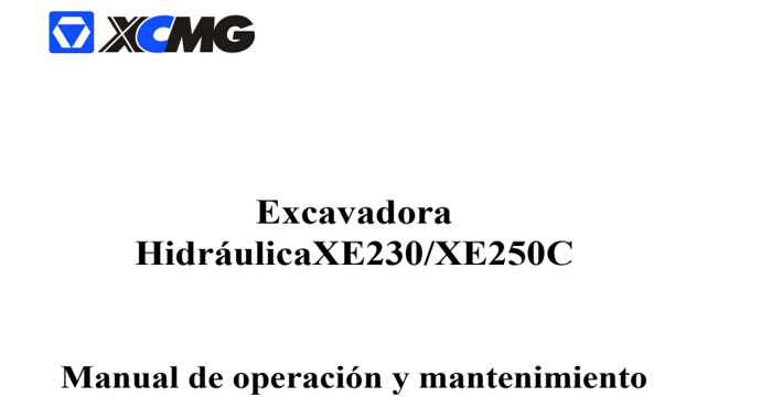 XCMG Hydraulic Excavator XE230, XE250C