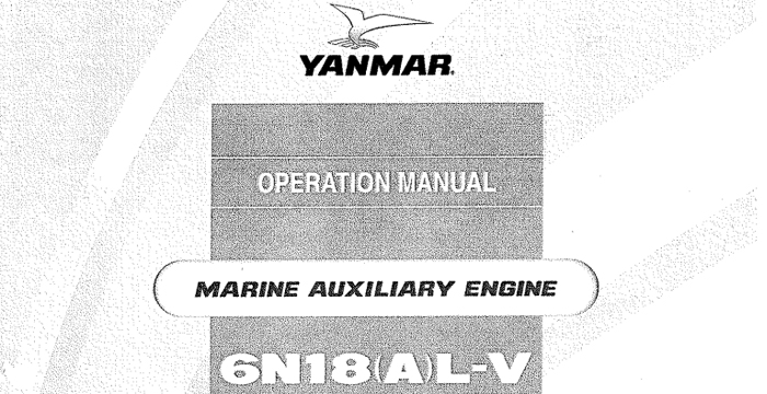 Yanmar 6n18al-Uv Engine Service Manual